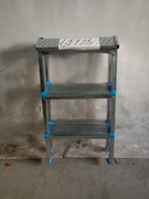 Drabina domowa schodki dwustronne HIGHER 2x3 S-1203