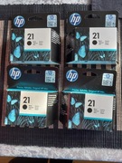 Tusz hp 21 oryginał  4szt.