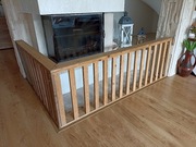 Barierka zabezpieczająca osłona do kominka pieca