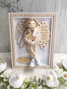 Pamiątka Chrztu Świętego Anioł Stróż dla chłopca 