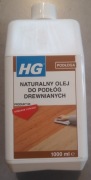 HG naturalny olej do podłóg drewnianych odżywka do drewna profesjonalny 1l