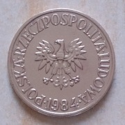 5 zł 1984 r.  -  st. I-/II+