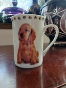 Porcelanowy kubek z pieskiem