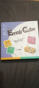 Gra zręcznościowa logiczna drewiane klocki karty Emoji Cube