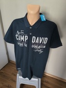 Camp David koszulka polo męska 3XL granatowa limited edition 