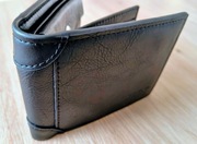 Męski portfel z eko skóry. Nowy