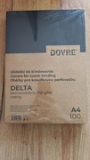 Okładki do bindowania Argo Delta czarne skóra 100s