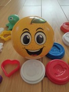 Piłka zmyłka EPEE pomarańcza + zestaw ciastolina Hasbro foremki