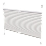 Roleta plisowana VERONA PREMIUM biała 61,5 cm x 150 cm