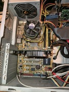 płyta główna asus P5K SE + cpu c2d e6750 + 4gb ram + gpu gf8600 gt zestaw