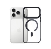 Etui do Apple iPhone 17 PRO Czarno-przezroczysty