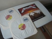METALLICA - MASTER OF PUPPETS - UK - 2 LP. -  PRESS - 1987 - POSTER .