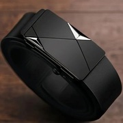 pasek męski model bez ząbków