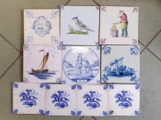 Stare kafle , Holandia , kuchenne 