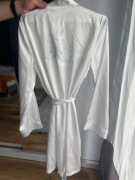 szlafrok ślubny "Bride" rozmiar L