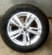 Koła Audi Q3 VW TIGUAN jak nowe alufelgi 17" 5x112 + opony 215/65R17