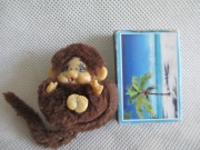 NAJMIEJSZA   MAŁPKA  "MONCHHICHI" SEKIGUCHI -       