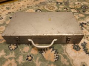 Skrzynka, kufer, walizka metalowa 