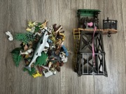 zwierzątka figurki + wieża