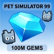 100M pet Simulator 99 gems