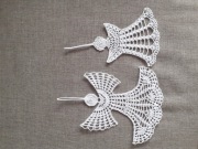 ANIOŁEK SZYDEŁKOWY RĘCZNIE ROBIONY 2 szt (5)