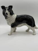 Porcelanowa figurka psa rasy Border Collie marki Coopercraft