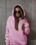 Bluza z cyrkoniami Sempre róż