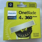 Oryginalne ostrza Philips Philips OneBlade 360 Replacement Blades (4 pack
