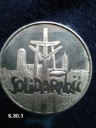 100 000 zł. SOLIDARNOŚĆ  1990 typ.A /30/