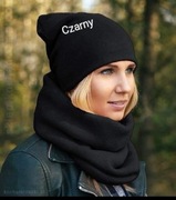 Ciepły komplet czapka komin Polska produkcja