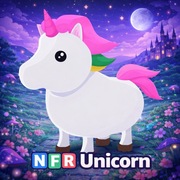 Adopt Me – NFR Unicorn  | Neon Fly Ride | Roblox