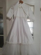 Biała sukienka dziewczęca Madame Zaręba