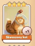 Skwaszony kot karta coin master