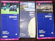 Mapy. Botswana. Boliwia. Cypr.
