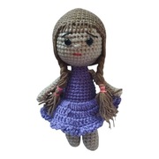 Lalka dla dziewczynki, maskotka na szydełku 