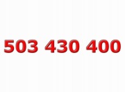 Złoty numer ____ 503 430 400 ____ Platynowy - ViP