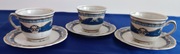PORCELANA ROYAL DESIGN FILIŻANKI DO ESPRESSO + SPODKI