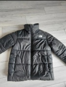 North face czarna puvhowa zimowa kurtka S 