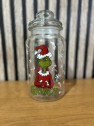 Słoik z pokrywką Grinch