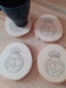 Real Madryt. Podkładka pod kubek.