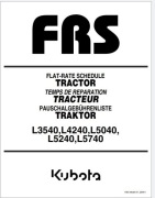 Katalog części Kubota L 3540, L 4240, L 5040, L 5740