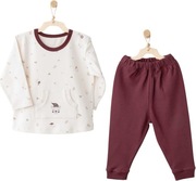 Modny zestaw dla dziecka: bluzeczka + spodnie, idealne na chłodne dni
