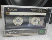 Kaseta magnetofonowa Denon HD8 100 (1987)