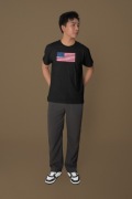 Tshirt streetwear flaga usa Rozmiar 2XL