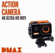 Kamera DMAX Action Cam 4K Wi-Fi firmy Bresser (m.in. zdj. podwodne)