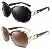 Okulary przeciwsłoneczne poliryzacyjne czarne