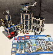 LEGO City 60141 - Posterunek policji, komplet z instrukcją