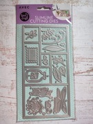 Wykrojnik metalowy scrapbooking do maszynki Avec prostokąt 