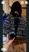 Tommy Hilfiger Fairisle bardzo gruba i cieplutka rozmiar M