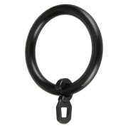 Kółka do firan czarne 